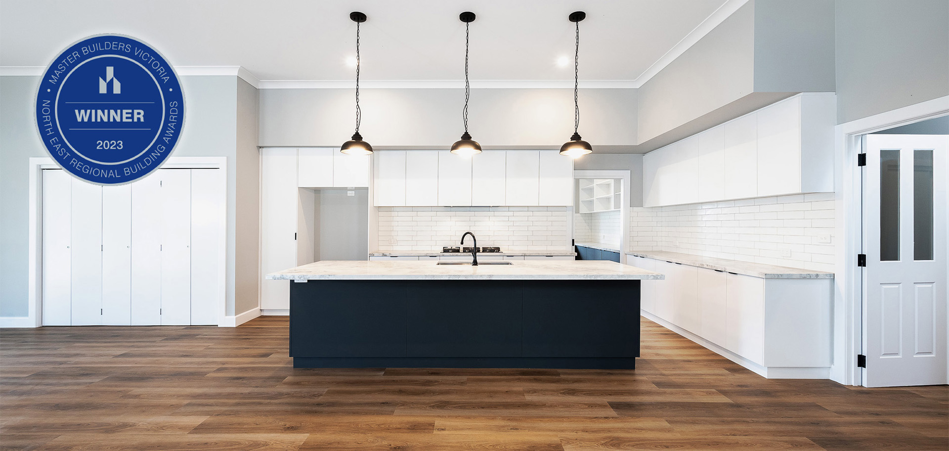 Smith & Sons Shepparton Master Builders 300-500k Award Winner Kitchen